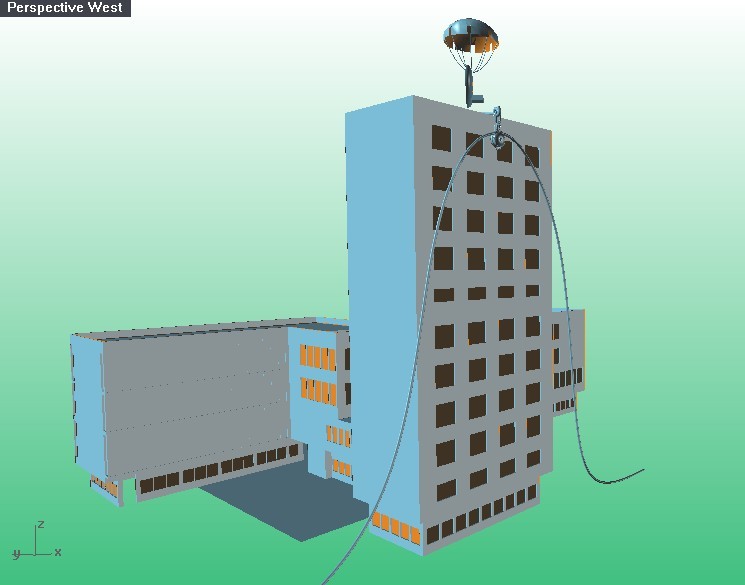 高层建筑消防救生装置总体设计及圆锥齿轮减速器设计CAD+说明书