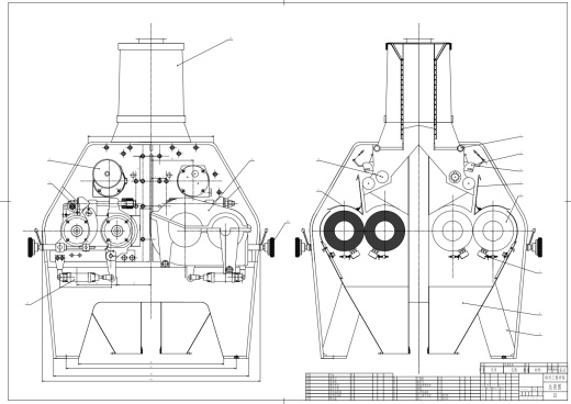 磨粉机设计+CAD+说明缩略图
