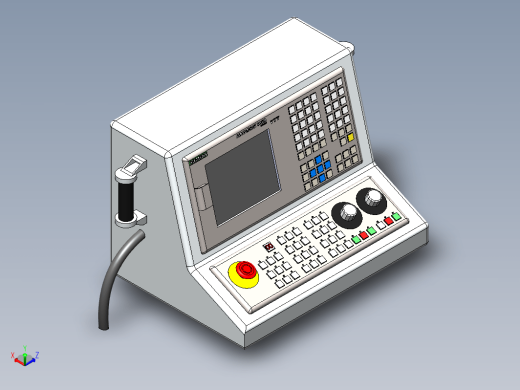 数控机床Sinumerik 808D型控制面板缩略图