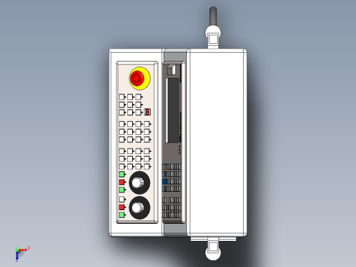 数控机床Sinumerik 808D型控制面板缩略图