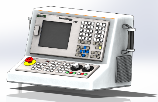 数控机床Sinumerik 808D型控制面板
