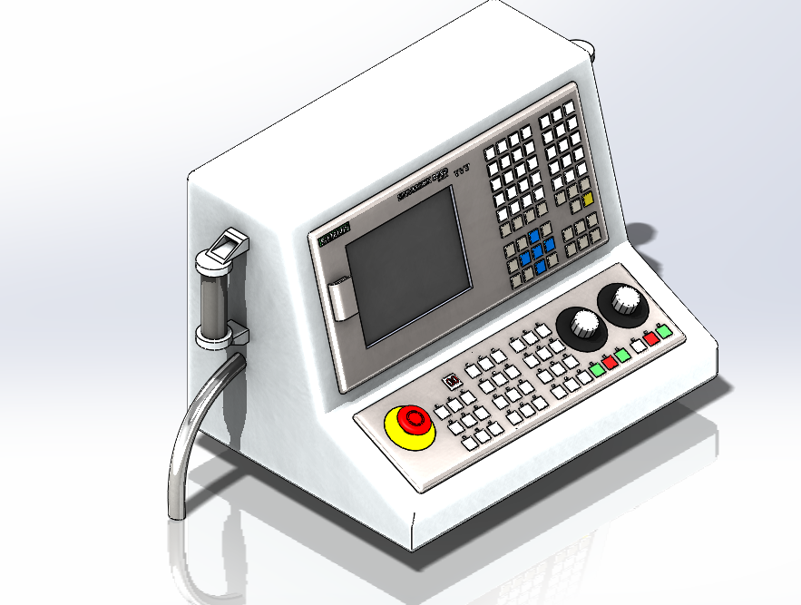 数控机床Sinumerik 808D型控制面板