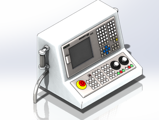 数控机床Sinumerik 808D型控制面板缩略图