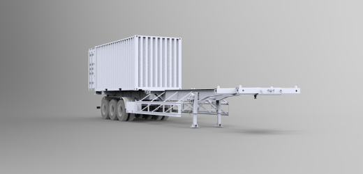 TRAILER 45FT 45英尺集装箱拖车