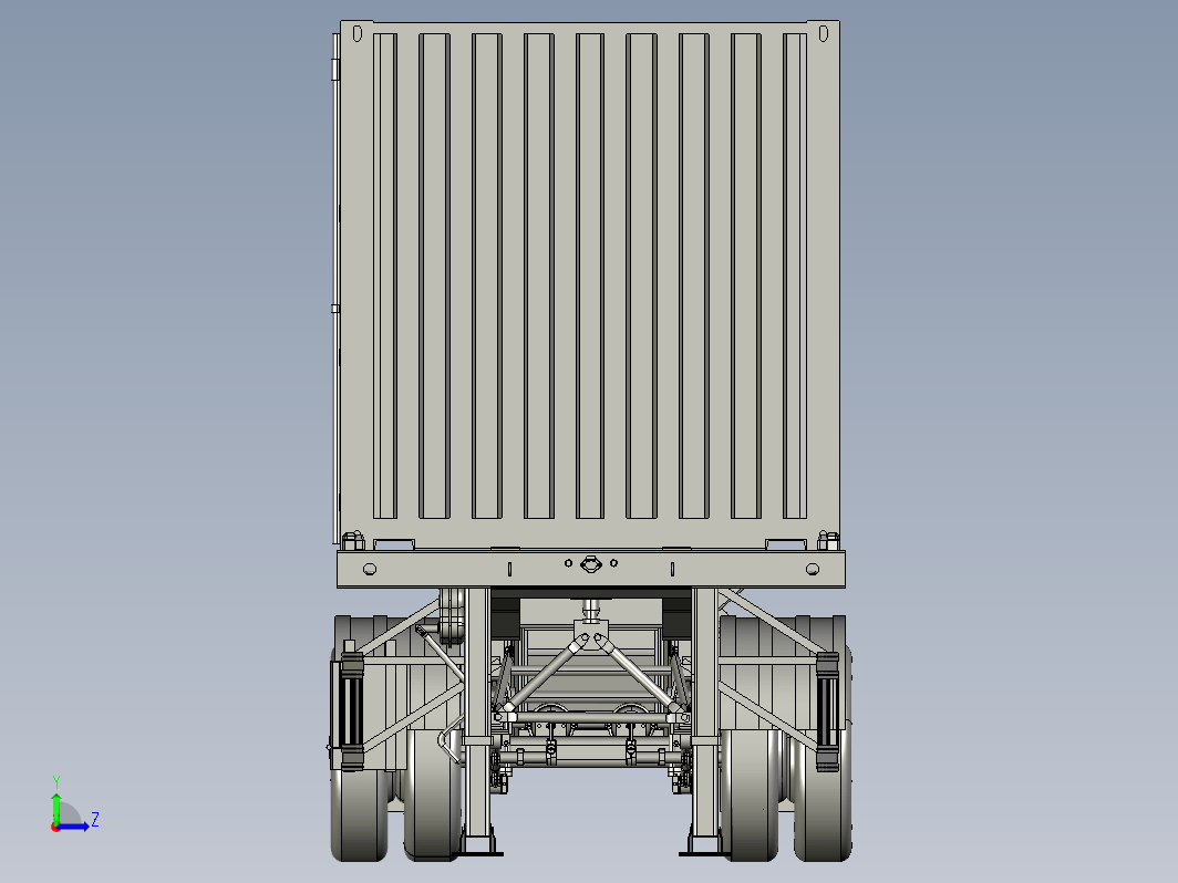 TRAILER 45FT 45英尺集装箱拖车