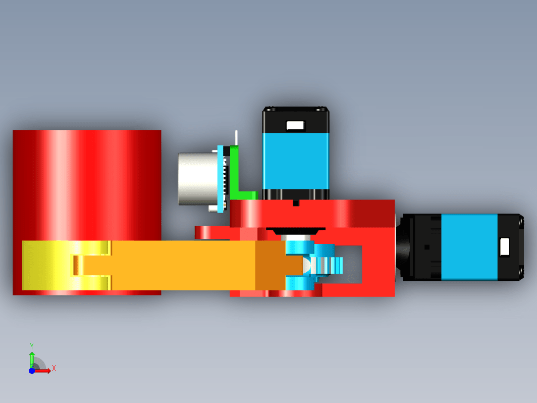 147 robotic-gripper-with-ultrasonic-sensor STP机械爪 夹爪