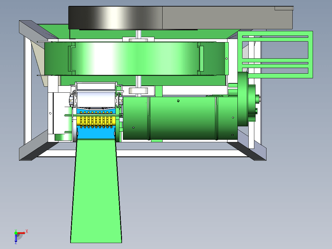 3-hp割糠机3D数模