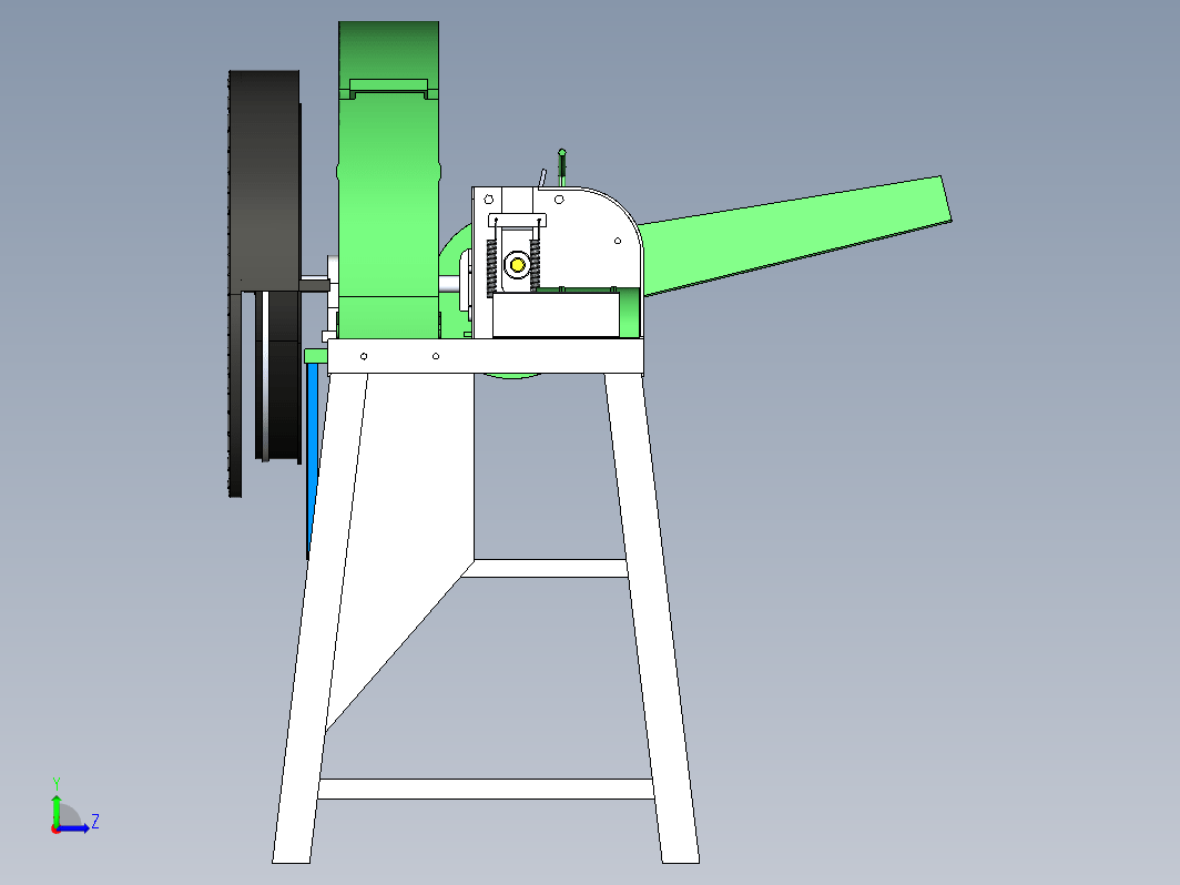 3-hp割糠机3D数模