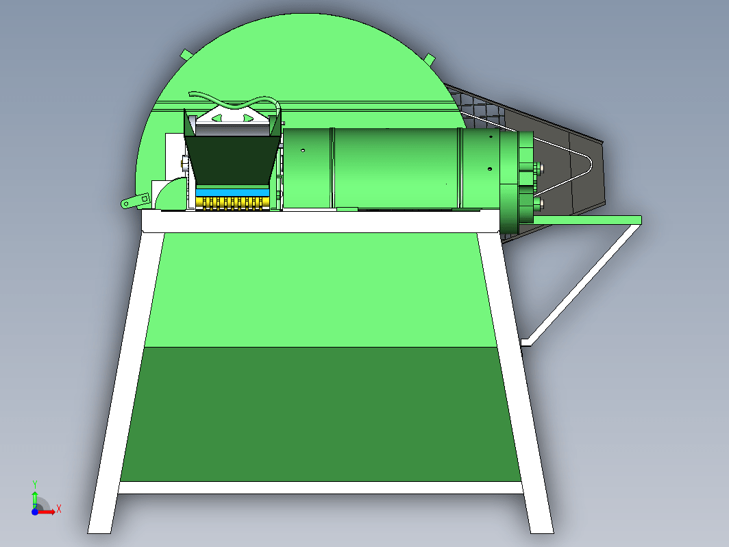 3-hp割糠机3D数模