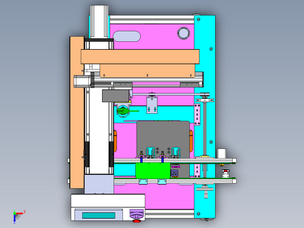 PCB在线点胶机，XYZ模组实现点胶