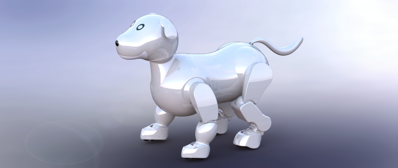 robot-dog可爱的机器狗机器人造型
