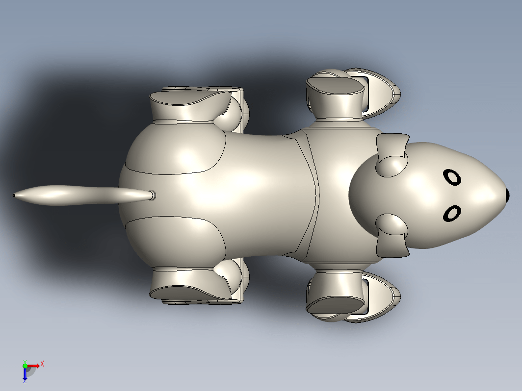 robot-dog可爱的机器狗机器人造型