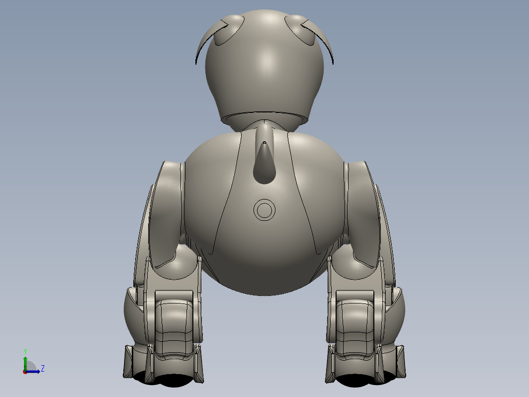 robot-dog可爱的机器狗机器人造型