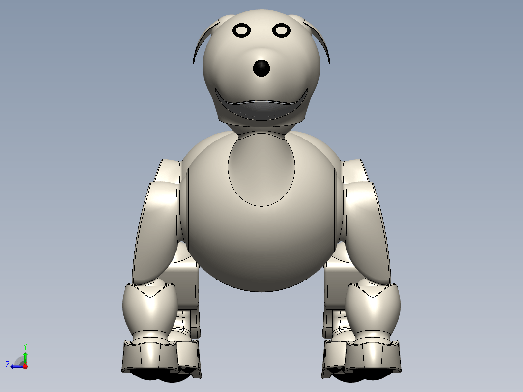 robot-dog可爱的机器狗机器人造型