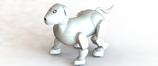 robot-dog可爱的机器狗机器人造型缩略图