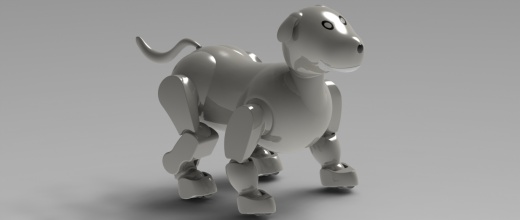 robot-dog可爱的机器狗机器人造型缩略图
