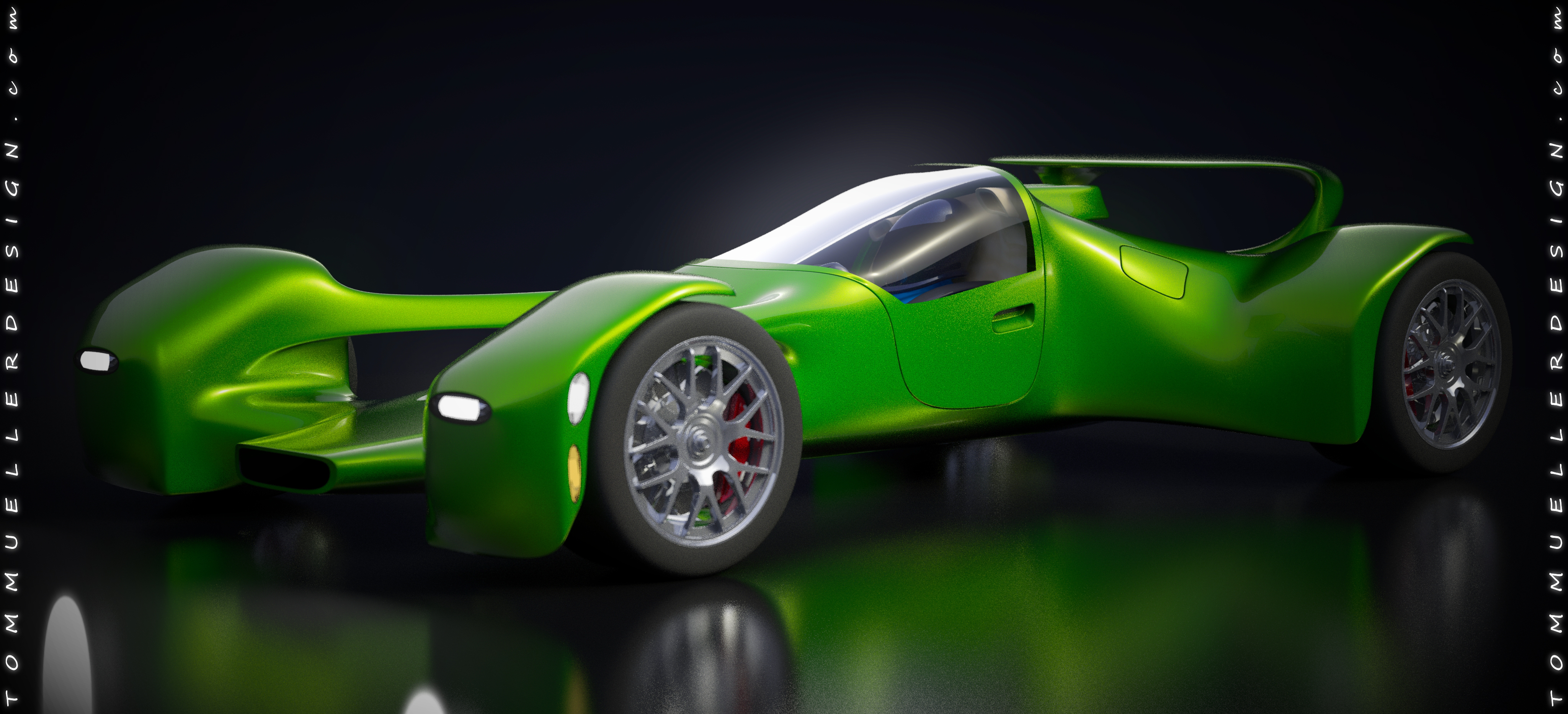 EVS电动跑车造型概念设计