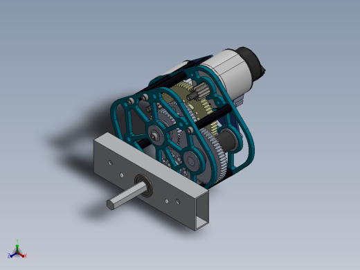 齿轮变速箱结构 PTO GearBox缩略图