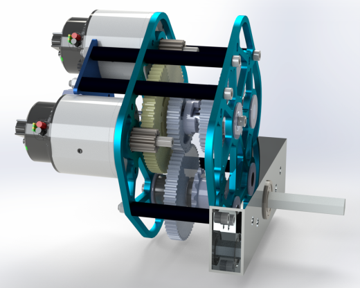 齿轮变速箱结构 PTO GearBox缩略图