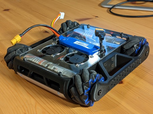 麦克纳姆轮小车 mecanum-robot
