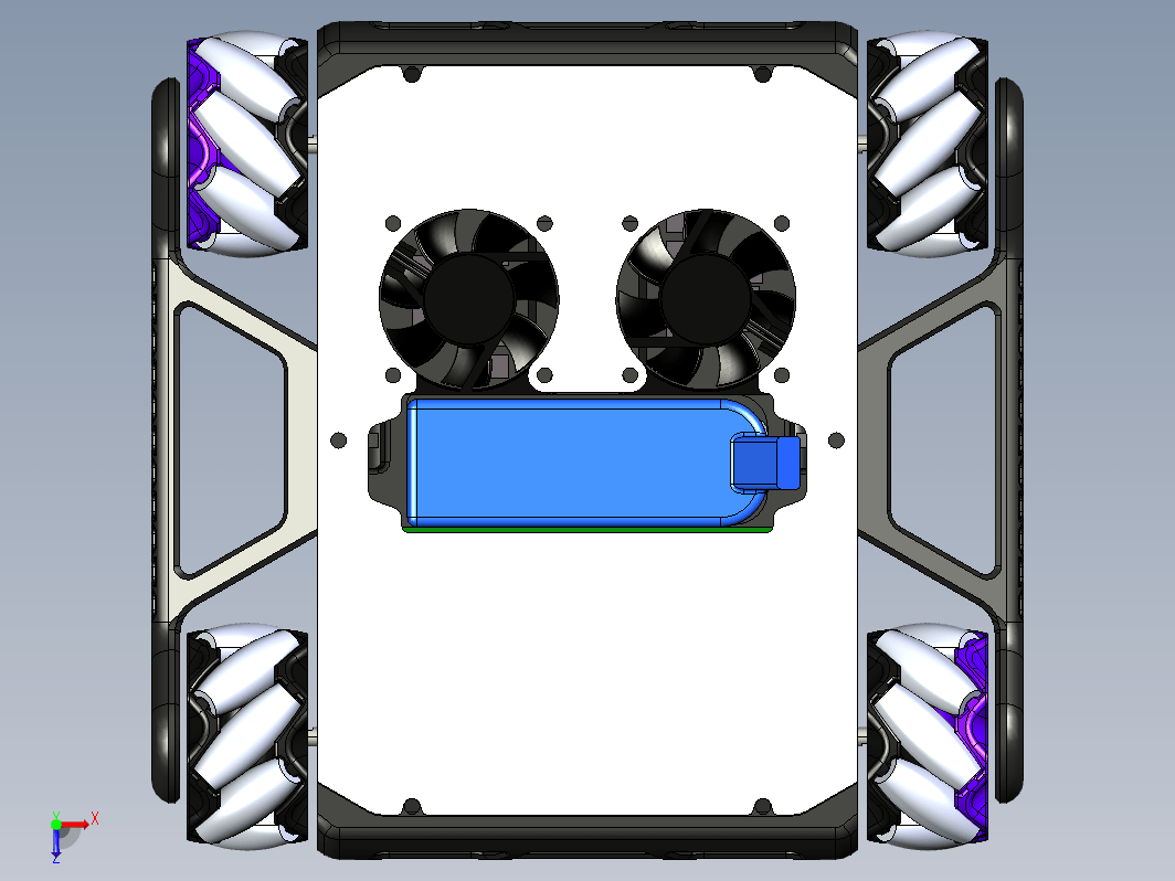 麦克纳姆轮小车 mecanum-robot