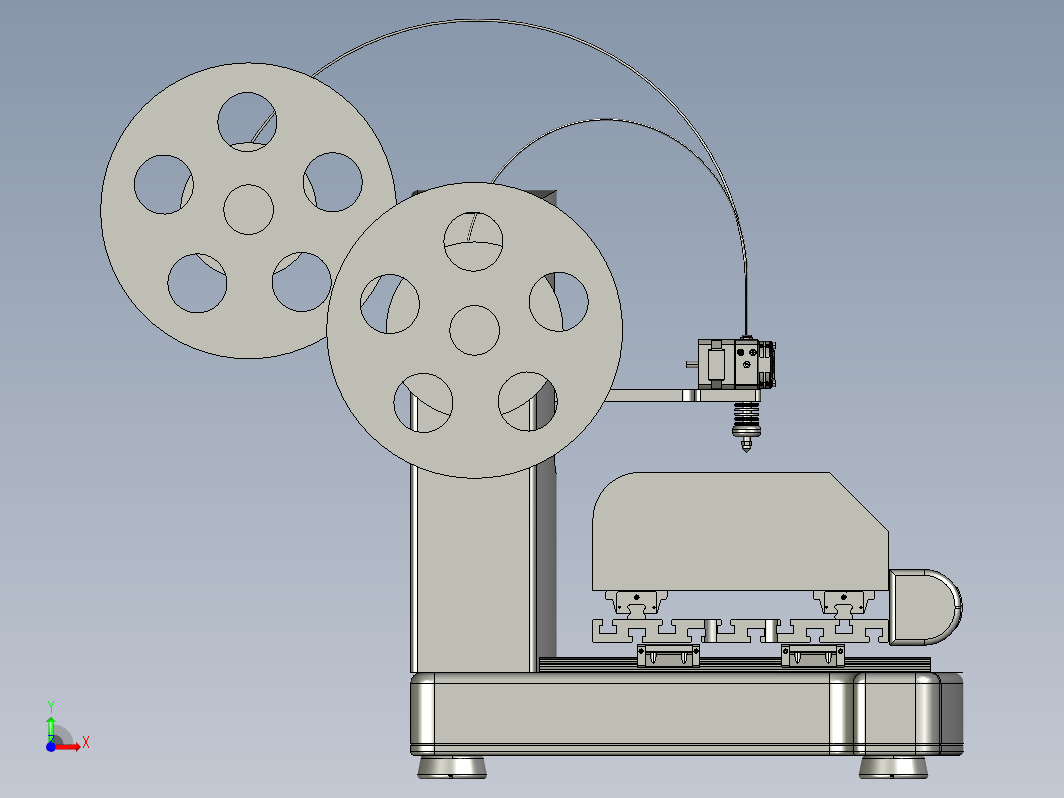 三色3D打印机