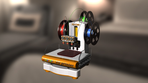 三色3D打印机缩略图