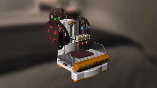 三色3D打印机缩略图
