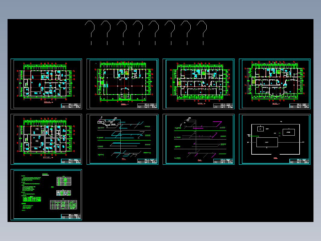 某三层大酒楼中央空调系统工程设计+CAD+说明书