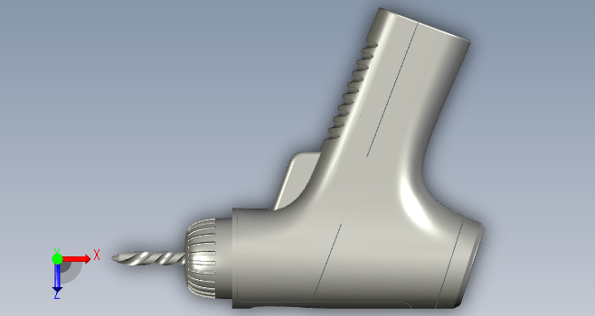 F0399-工具电钻模型