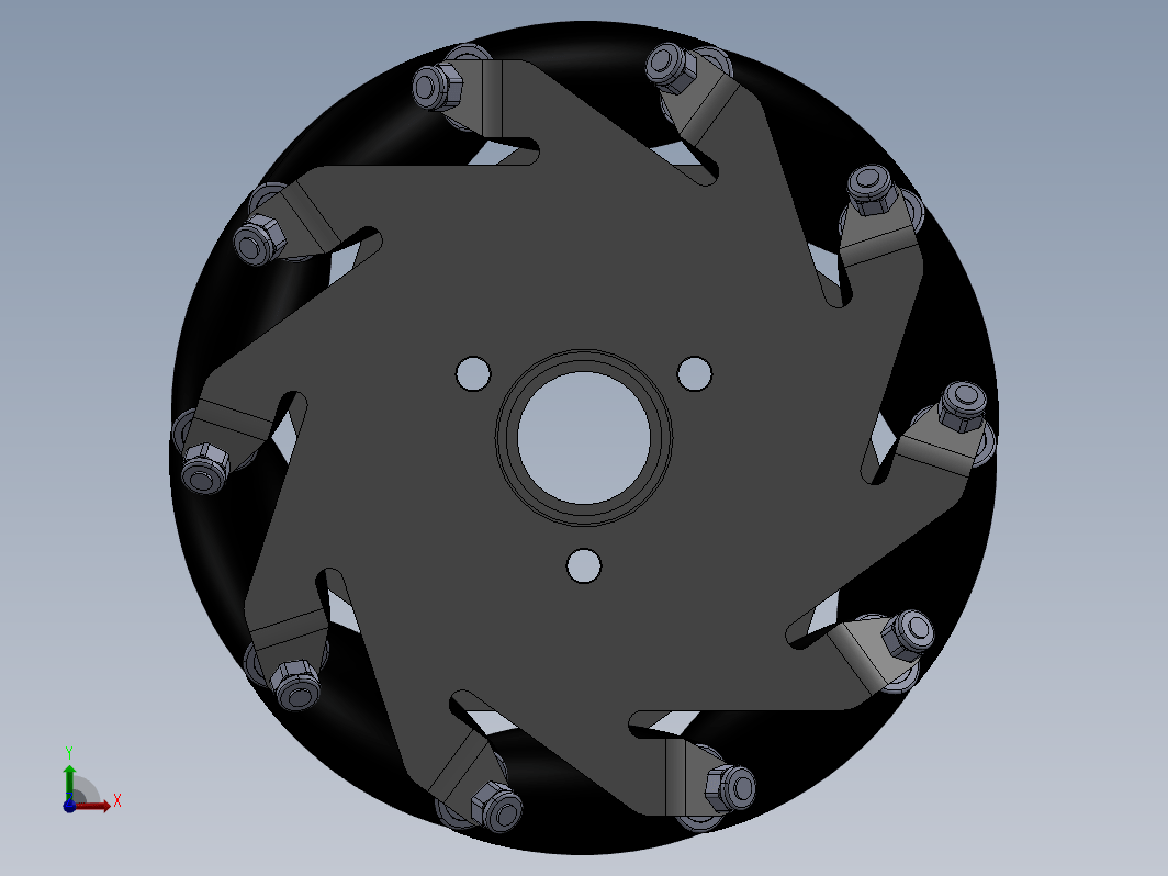 75mm 麦克纳姆轮