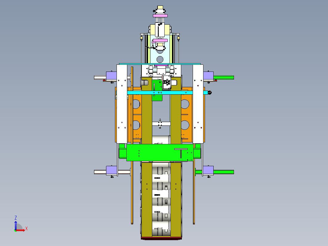 376输送机UG设计