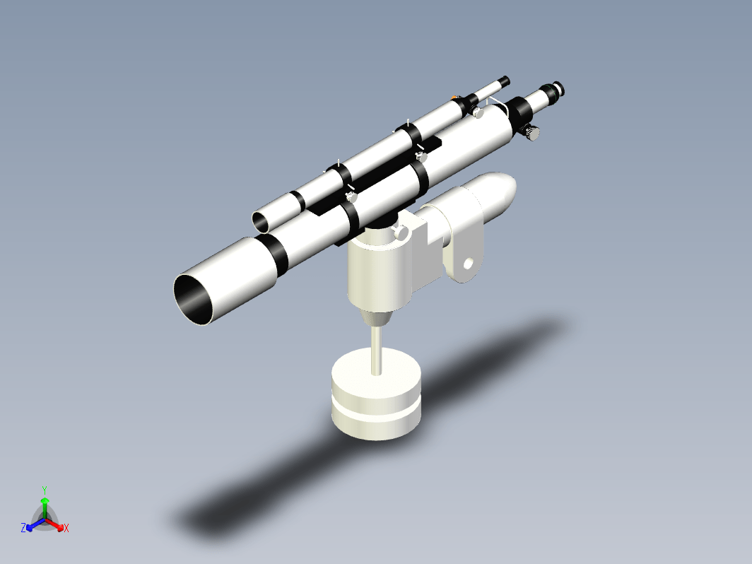 90mm导镜5in折射望远镜sat5w