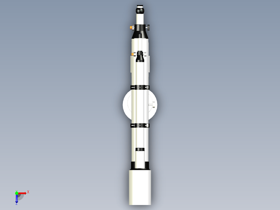 90mm导镜5in折射望远镜sat5w