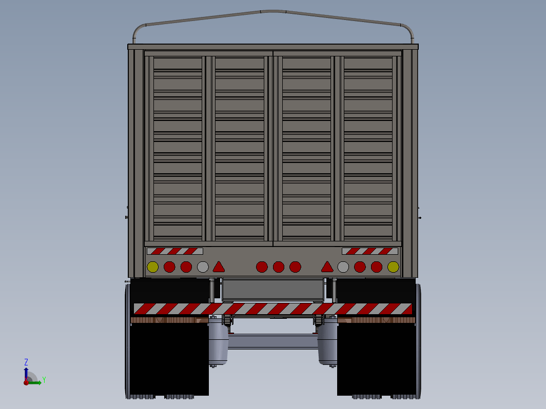 acoplado 6轮挂车拖车