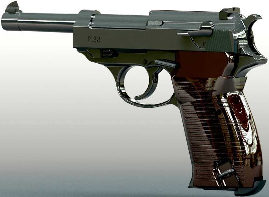 1667瓦尔特P38手枪