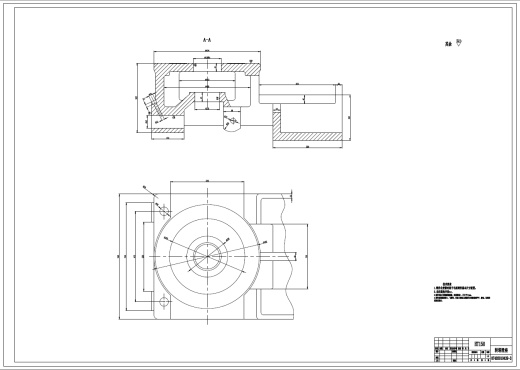 专用转塔车床转塔刀架部件设计+CAD+说明书缩略图