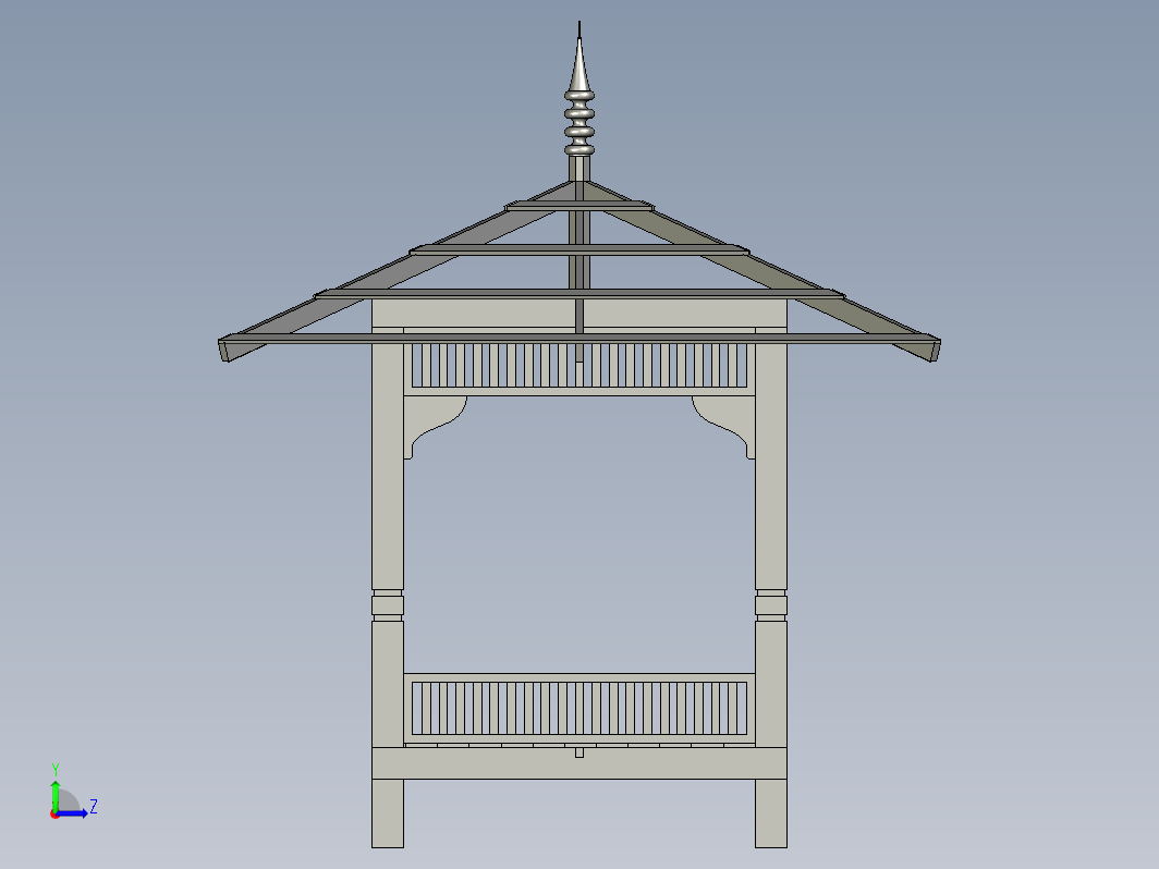 凉亭结构 MALAY GAZEBO