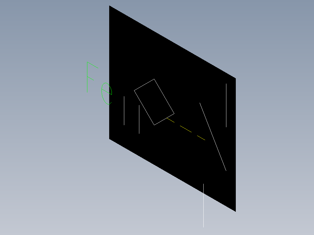 电气符号  铁接近时动作的接近开关 (gb4728_9_5.6)