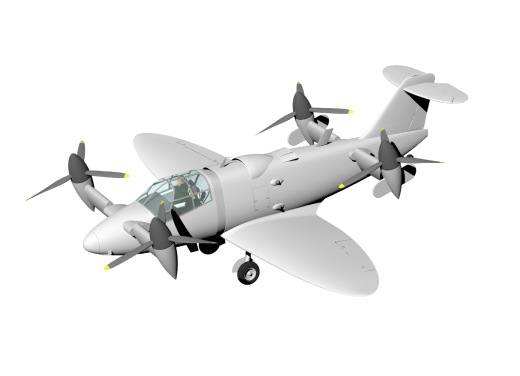 Convertiplane HC-II飞行造型缩略图