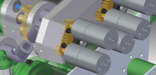 RC Tatra玩具模型的变速箱缩略图