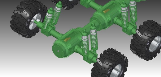 RC Tatra玩具模型的变速箱缩略图