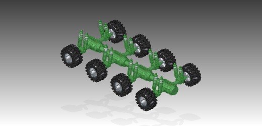 RC Tatra玩具模型的变速箱缩略图