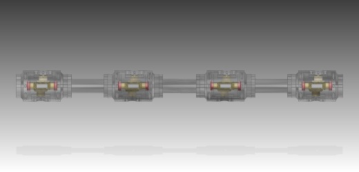 RC Tatra玩具模型的变速箱缩略图
