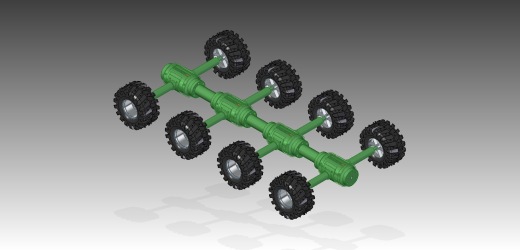 RC Tatra玩具模型的变速箱缩略图