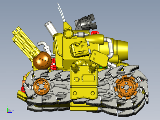 Metal Slug坦克造型缩略图