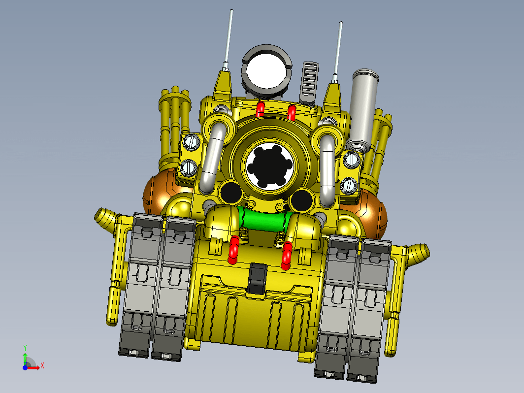 Metal Slug坦克造型