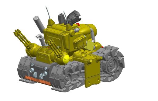 Metal Slug坦克造型缩略图