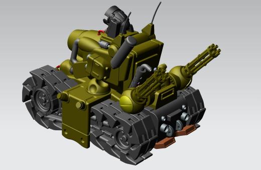 Metal Slug坦克造型缩略图