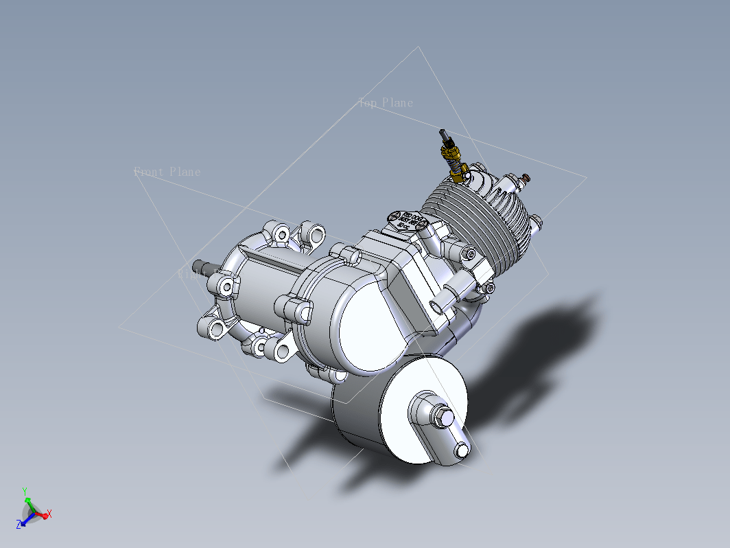 50cc Auxiliary发动机模型